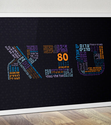 פוסטר מילים